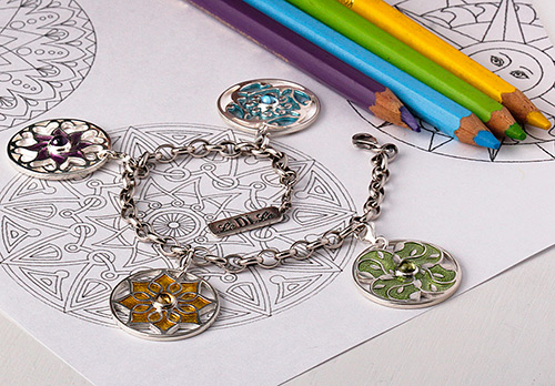 Collection de mandalas de bijoux de LeDiLe