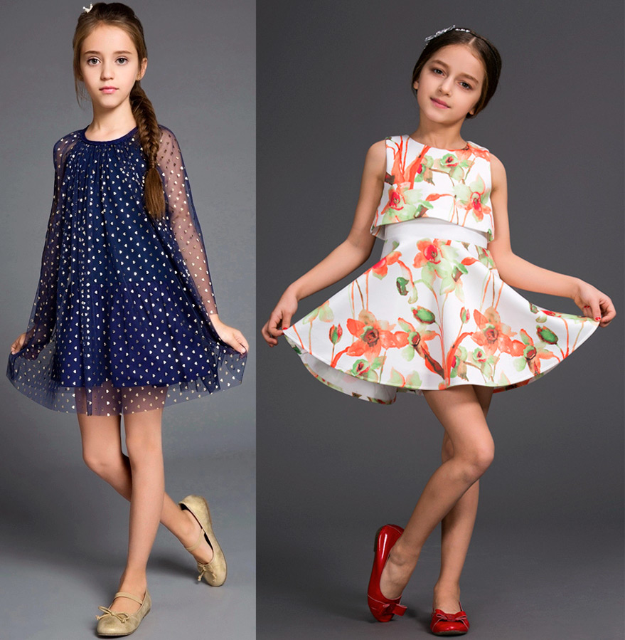 Robes pour filles 10 - 12 ans