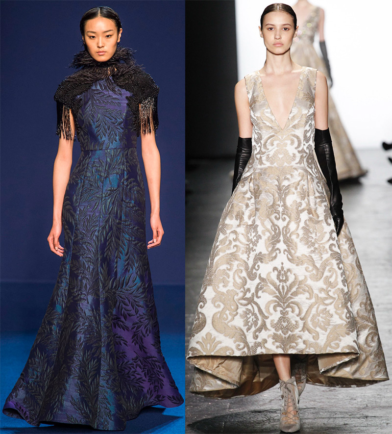 Mode Brillant Automne Hiver Robes