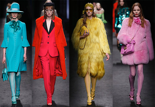 Couleurs à la mode automne-hiver 2025-2026 dans les vêtements et accessoires