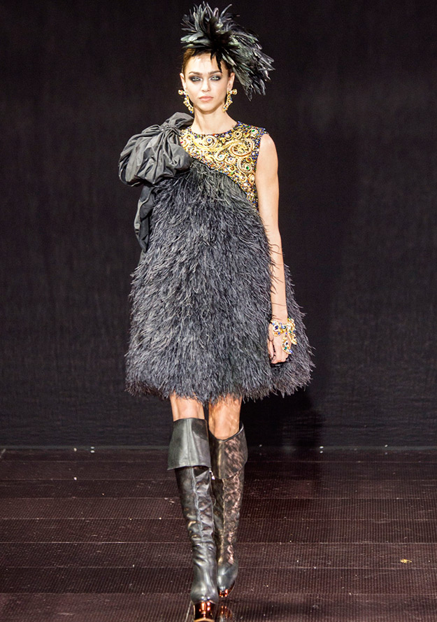 La robe noire de Guo Pei