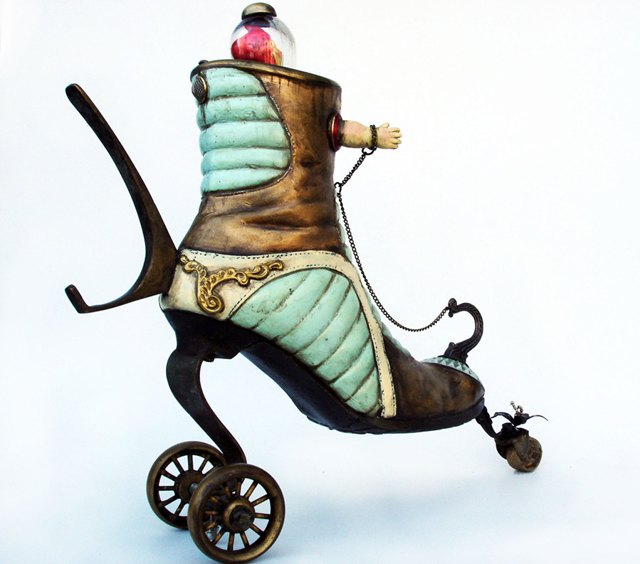 Fabuleuses chaussures surréalistes