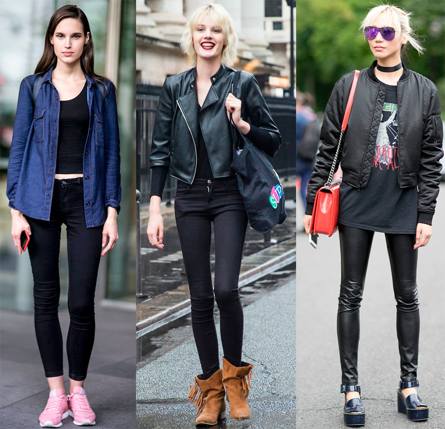 Modèles de street style de la semaine de la mode couture