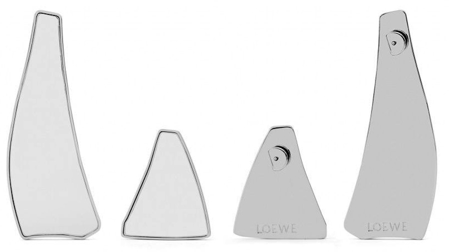 Boucles d'oreilles miroir