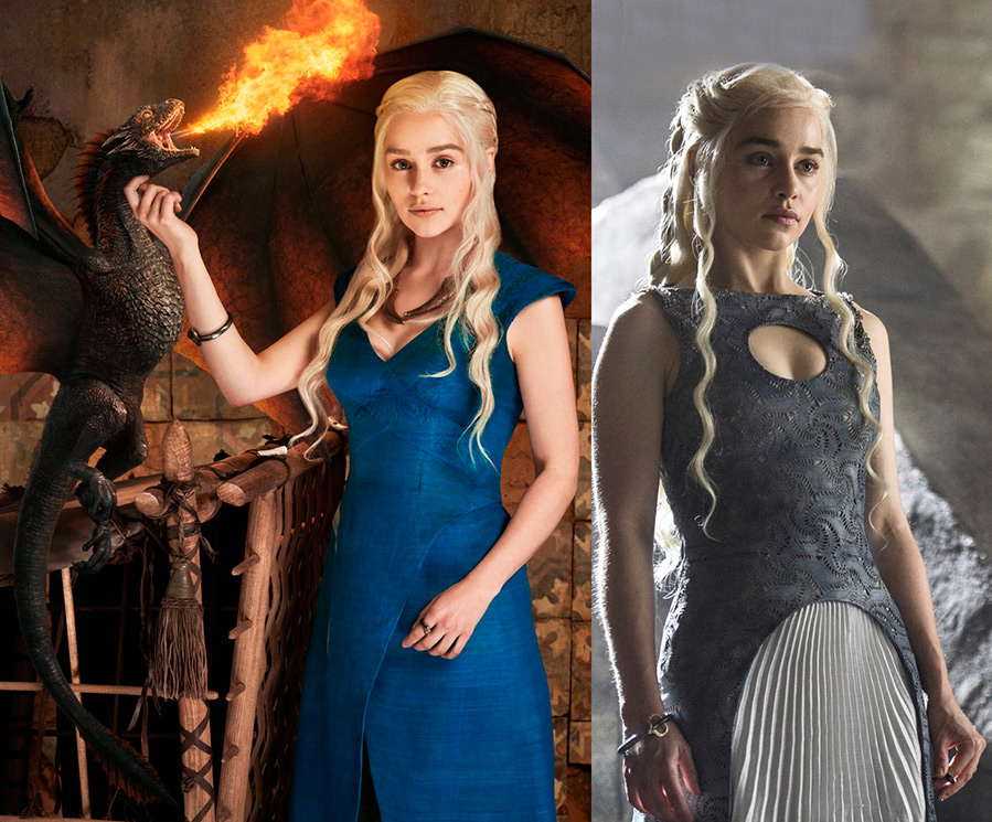 l'image de Daenerys Targaryen