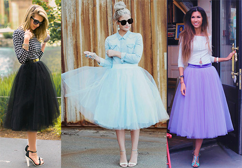 Les plus belles jupes et robes en tulle
