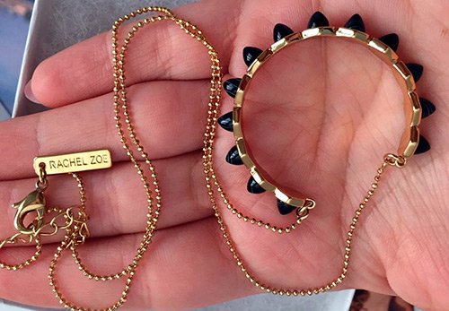 Bijoux luxueux de Rachel Zoe