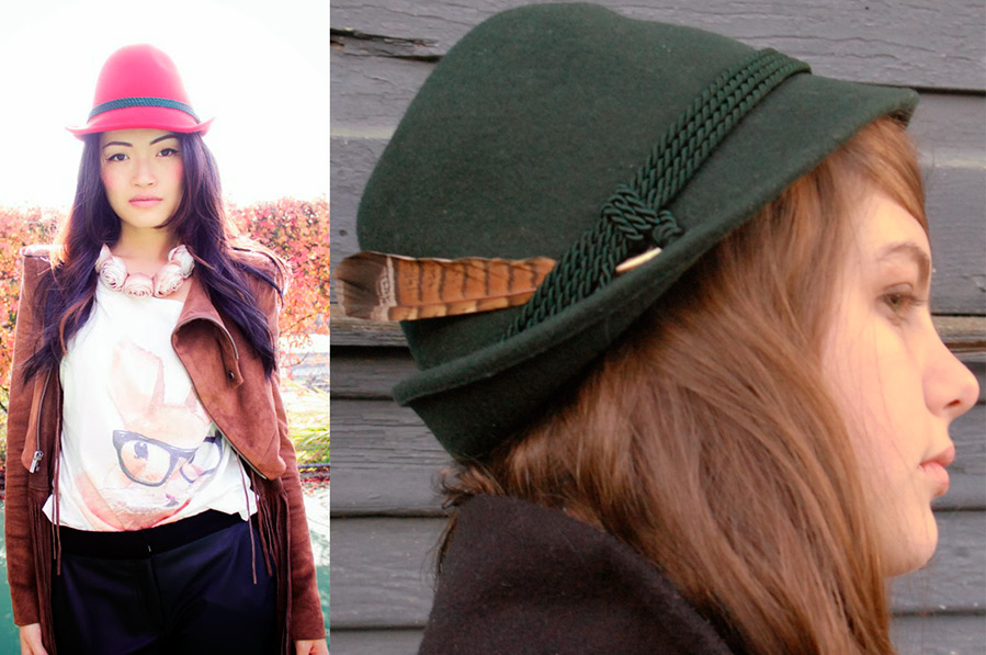 Chapeau tyrolien femme