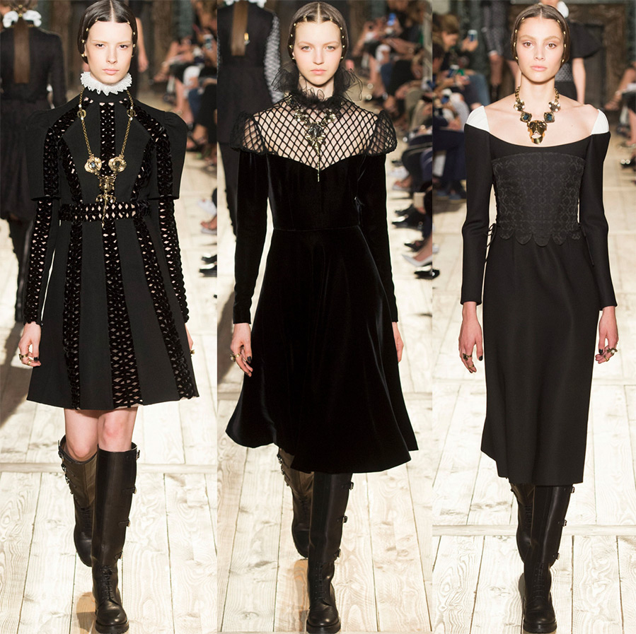 Robes noires Valentino