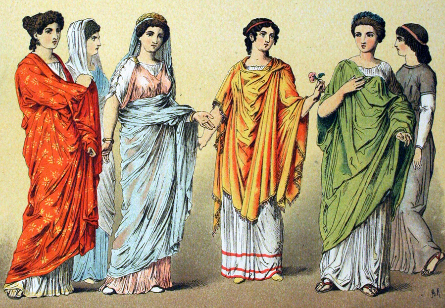 Histoire du costume et mode dans la Rome antique
