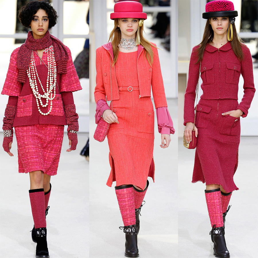 veste brillante en tweed