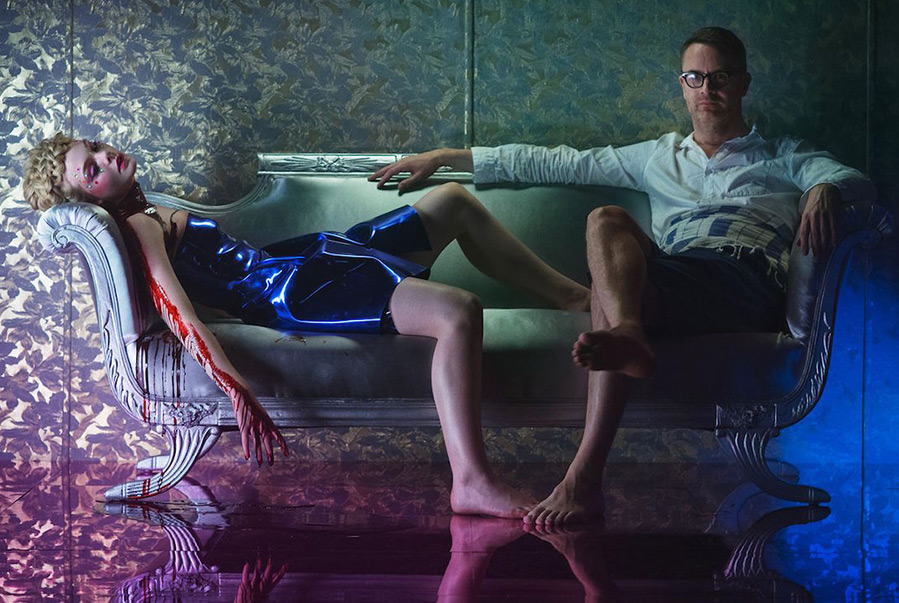 Film modèle néon démon