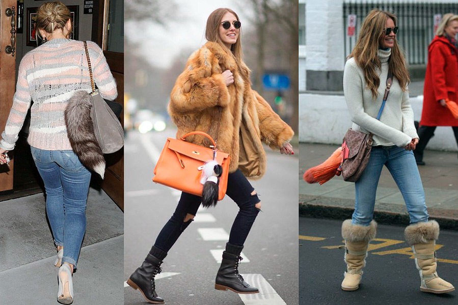 Comment un porte-clés de sac en fourrure transformera votre look d'hiver