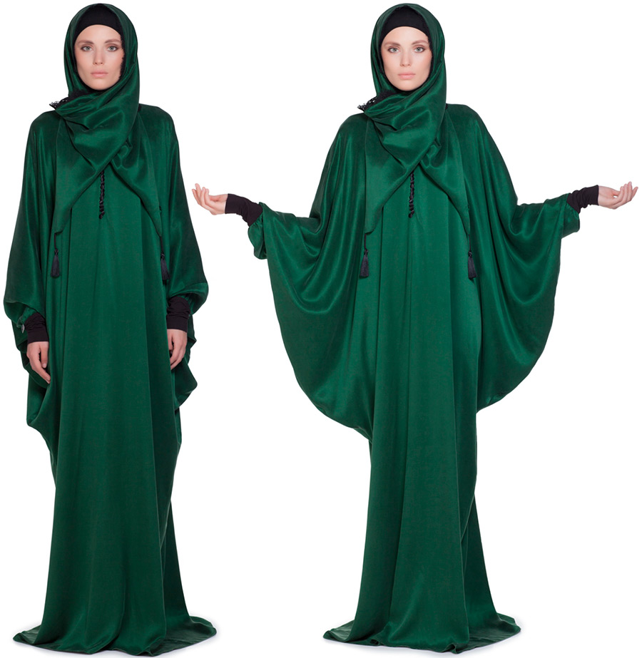 Robe de prière verte