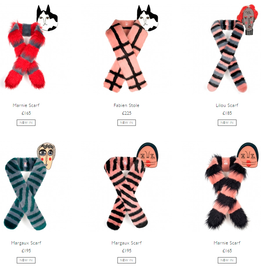 L'écharpe en fourrure Shrimps vaut-elle de l'argent ?