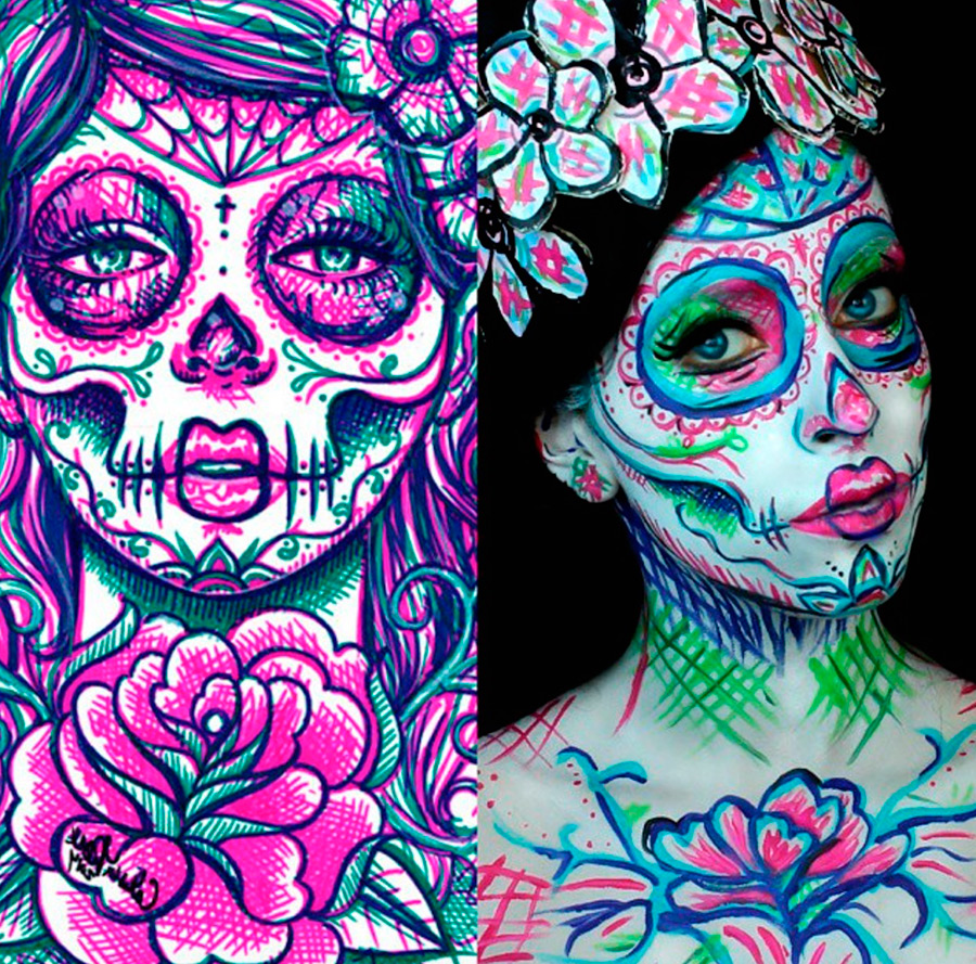 Maquillage Halloween 2026 - les meilleurs looks pour les filles