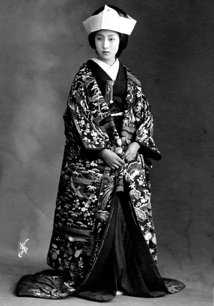 robe de mariée traditionnelle japonaise