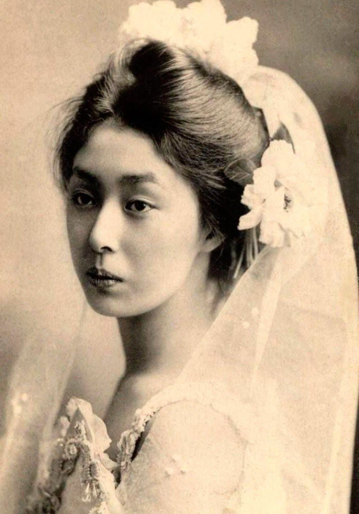 Images de mariage de mariées japonaises du début du 20e siècle