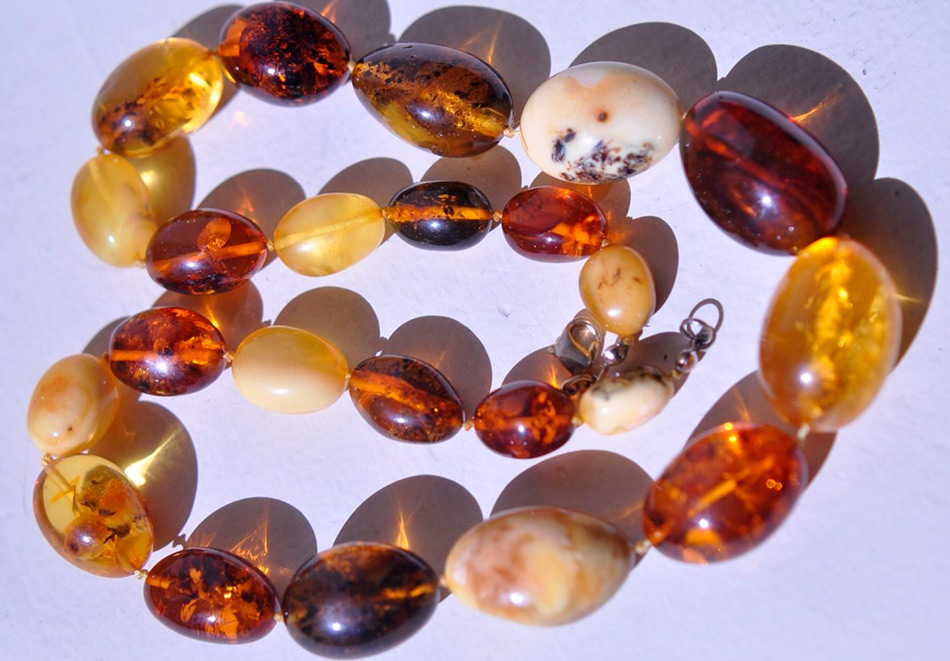 Perles d'ambre