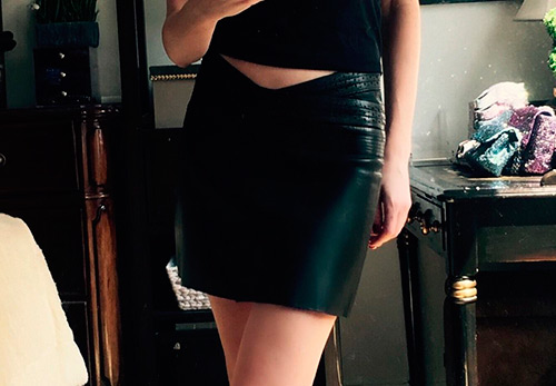 Jupes en cuir à la mode et pantalons pour femmes 2025-2026