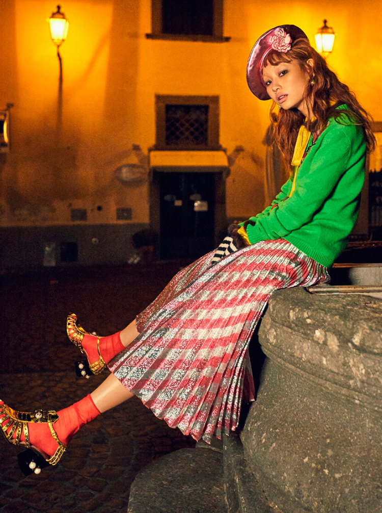 Le mannequin coréen Heo Yeon Jung