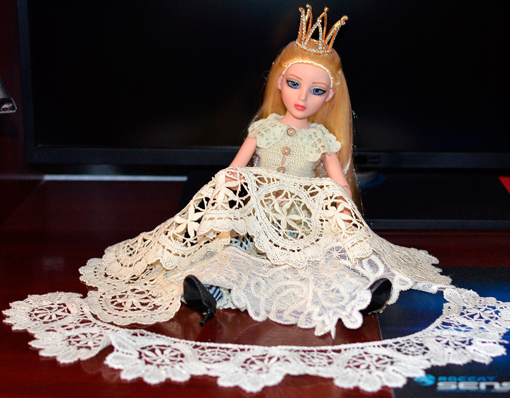 Séance photo de la poupée Masha