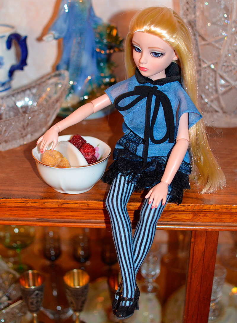 Séance photo de la poupée Masha