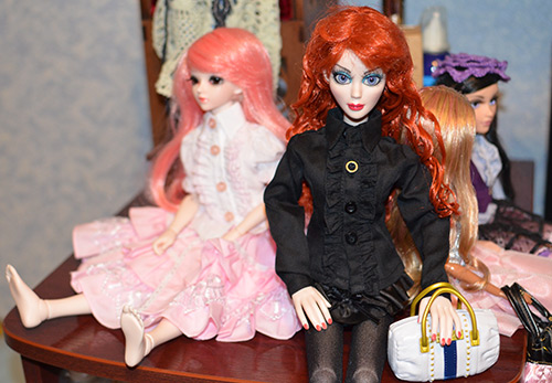 Idées de séance photo pour les filles - photo de style poupée