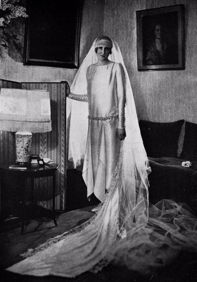 Robe de mariée - photo vintage