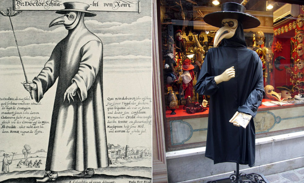 Masque de docteur de la peste