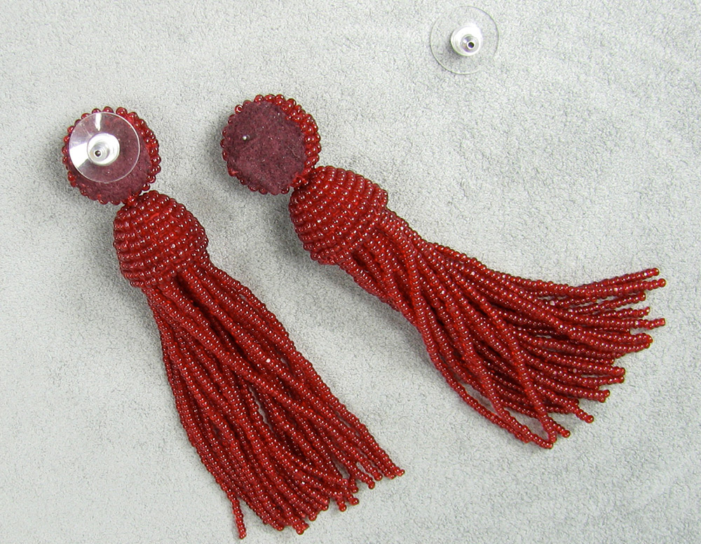 Belles boucles d'oreilles