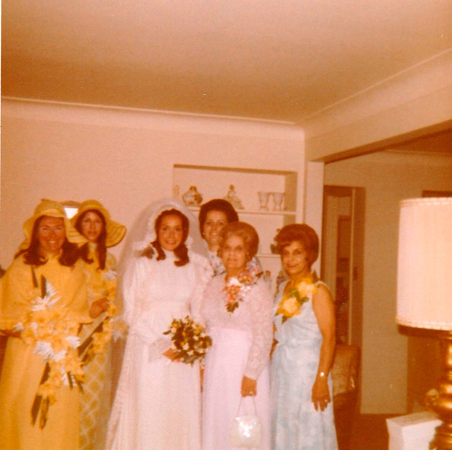 Photo de mariage Polaroid