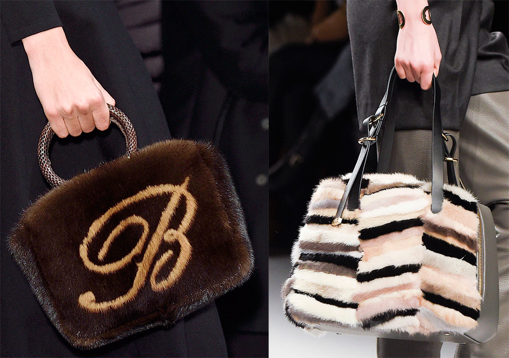 Sacs en fourrure hiver