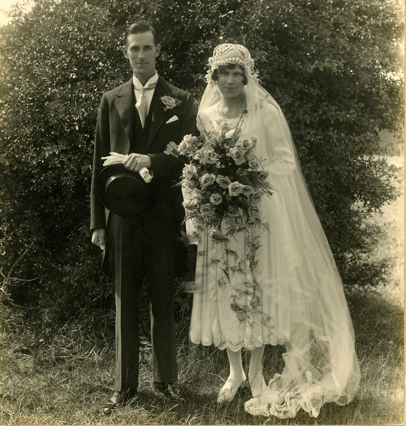 Photos de mariage des années 1920 en haute qualité