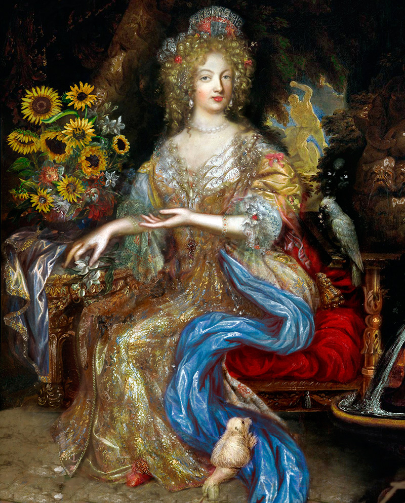 Mode féminine baroque