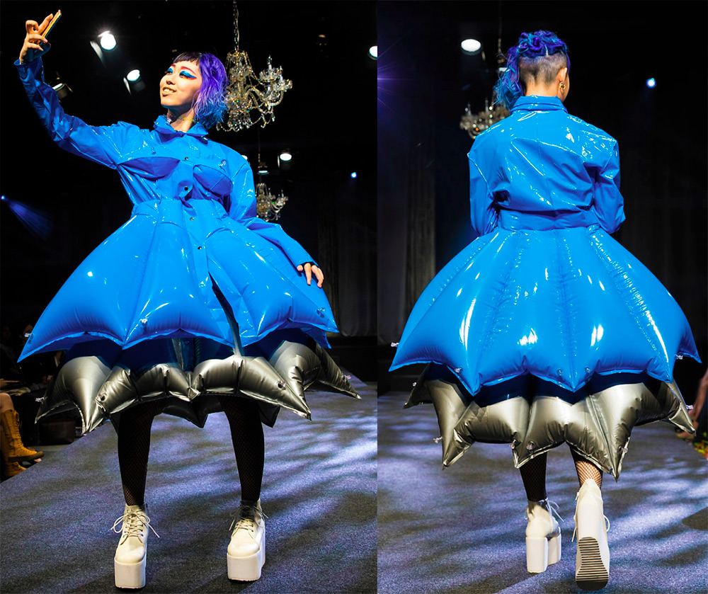 Veste gonflable Michiko Koshino