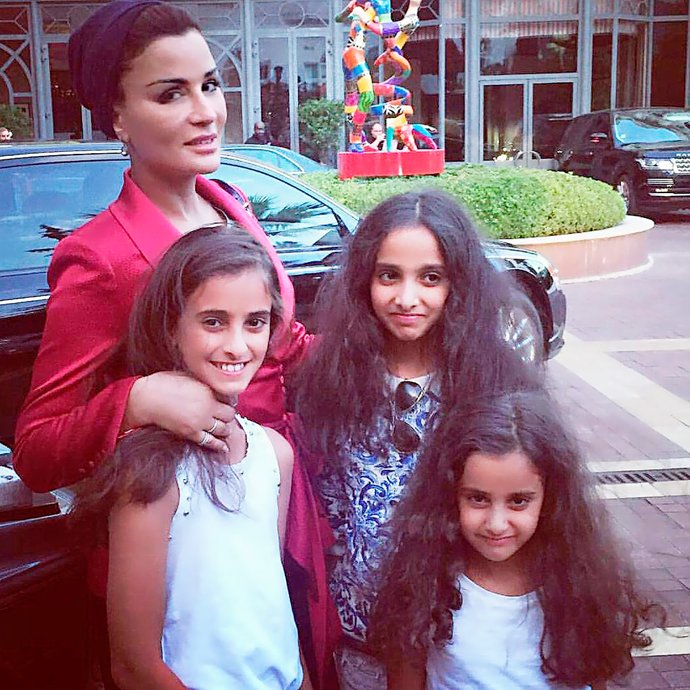 À quoi ressemblait Sheikha Mozah dans sa jeunesse