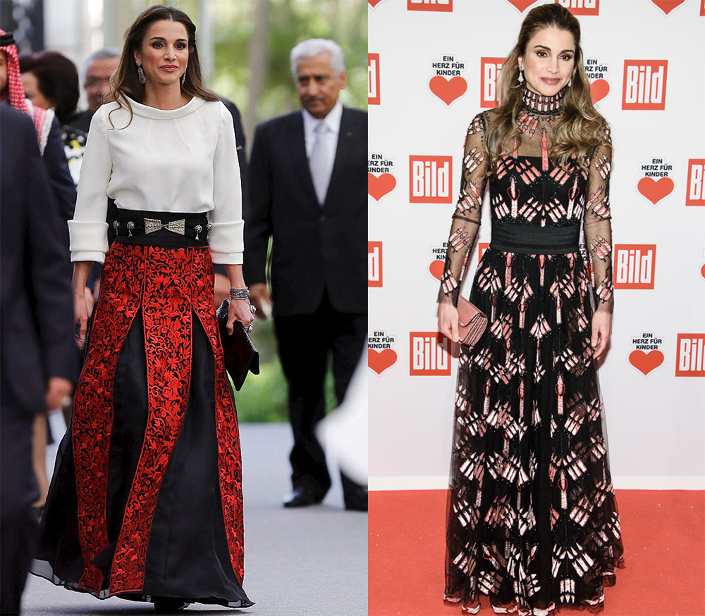 Le style vestimentaire de Rania Al-Abdullah