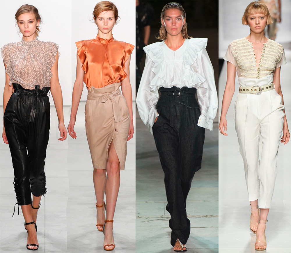 Looks mode taille haute