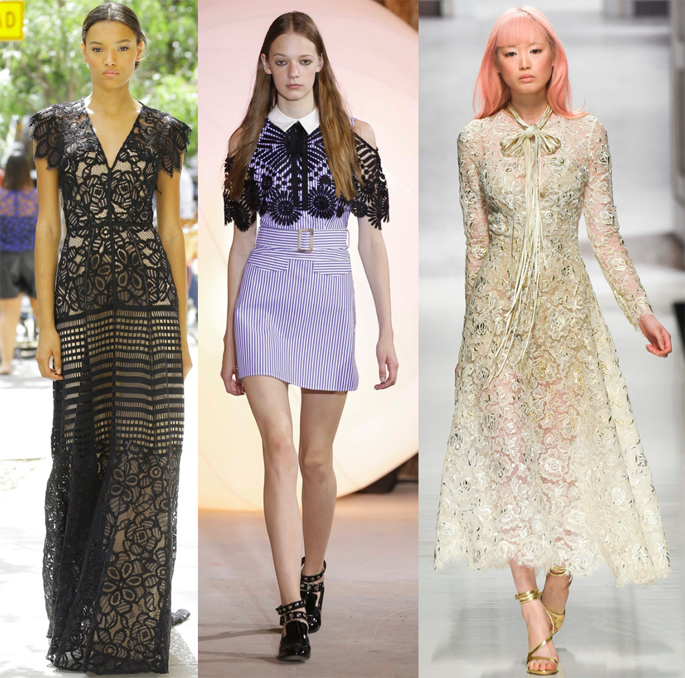 Dentelle et transparence