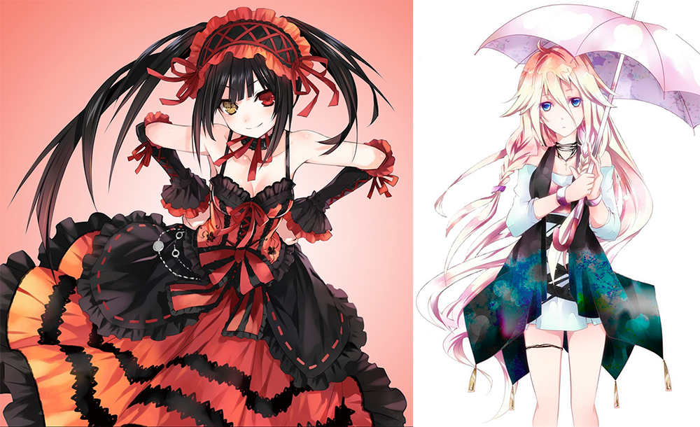 Belles filles d'anime