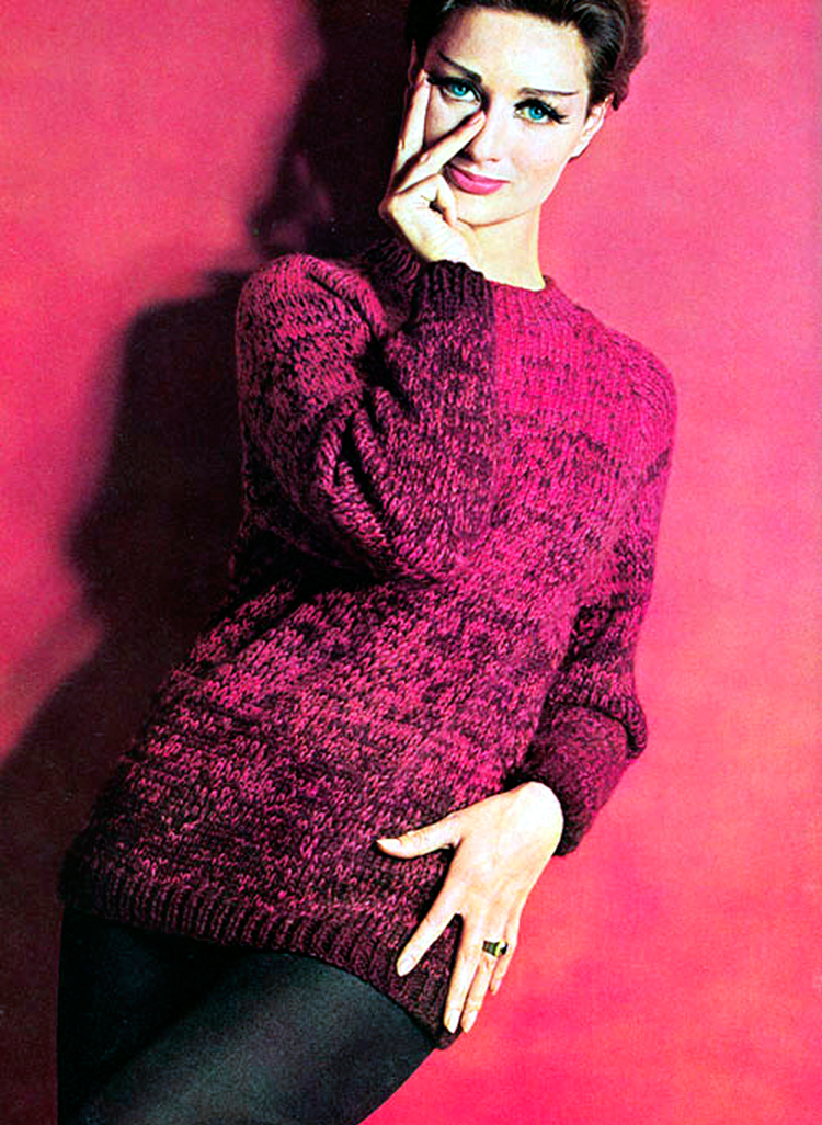 Tricots vintage - pulls et gilets en images