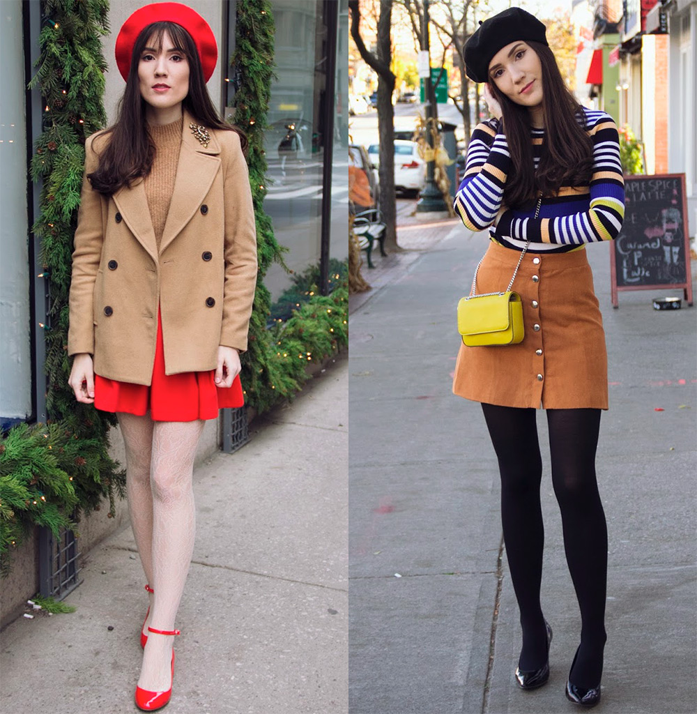 Images élégantes pour les étudiantes