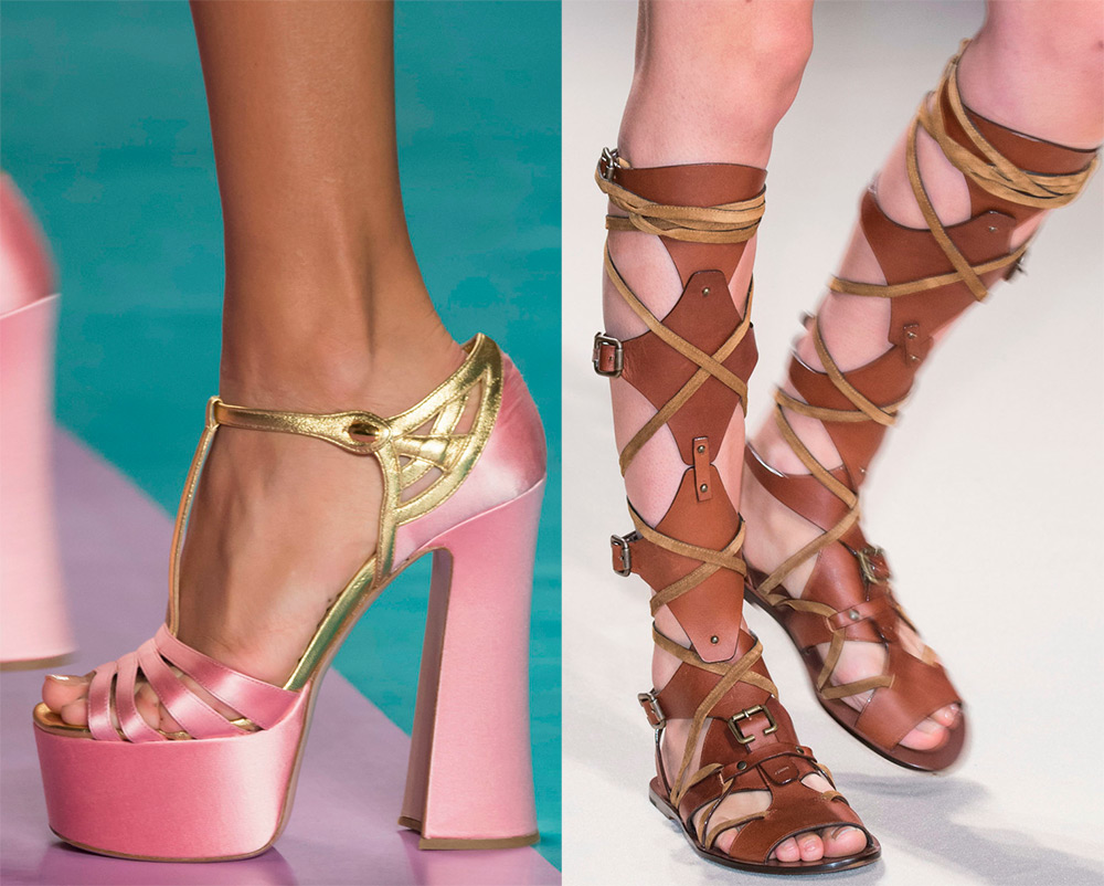 Sandales printemps-été 2026