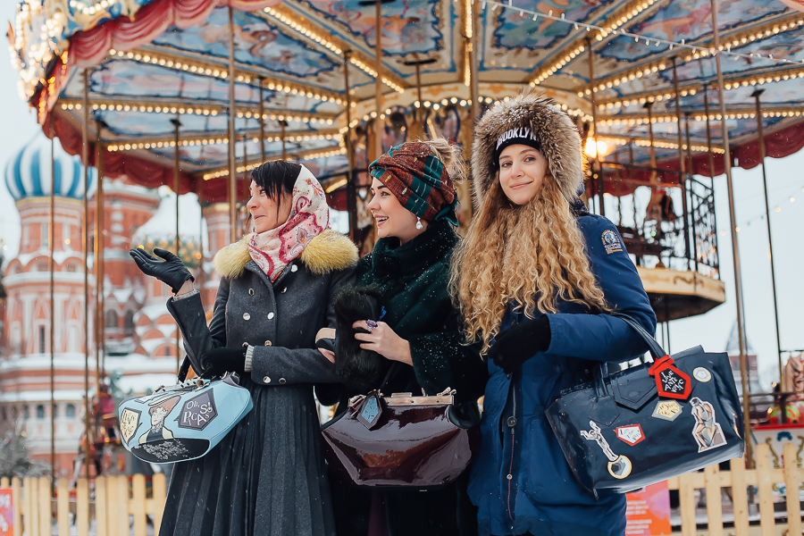 Sac cadeau pour le 8 mars