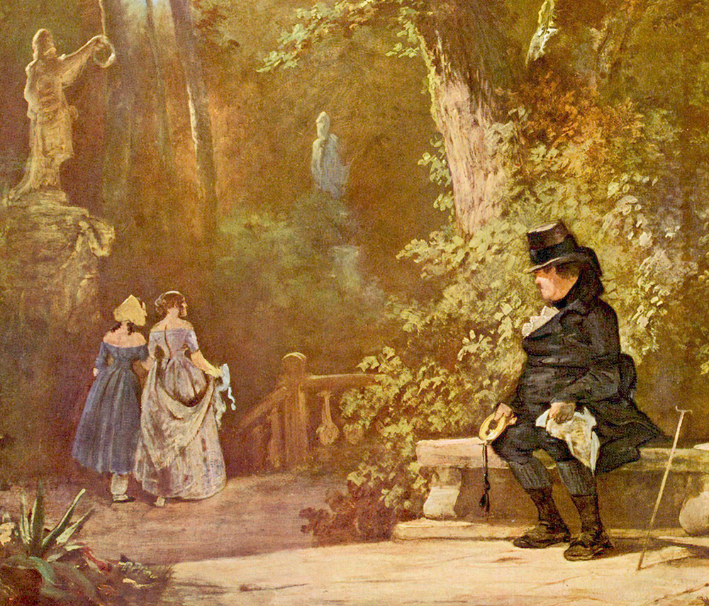 Style Biedermeier en costume pour hommes