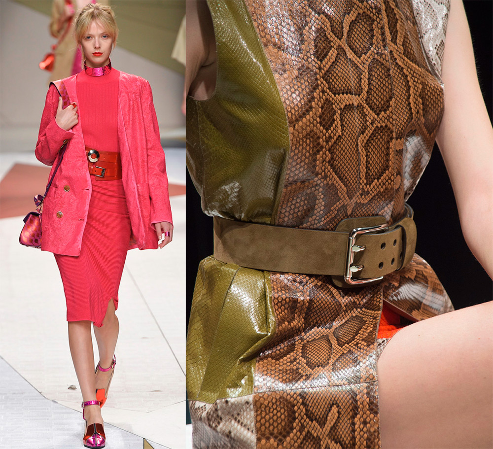 Ceintures mode Trussardi et Tods