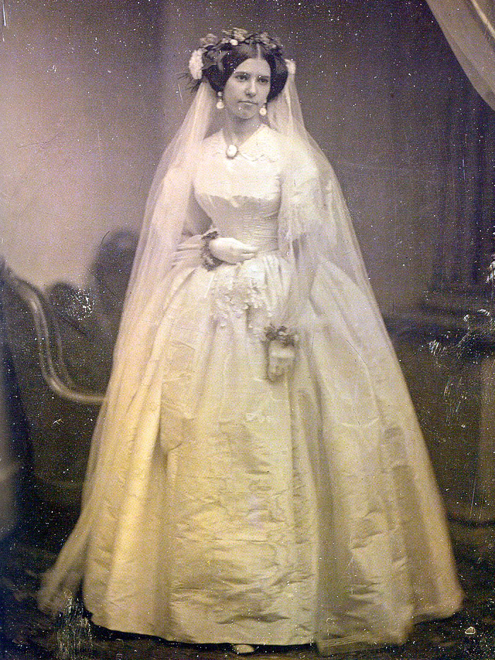 robe de mariée du 19ème siècle