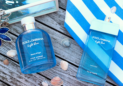 Parfums Dolce & Gabbana - Parfums bleu clair