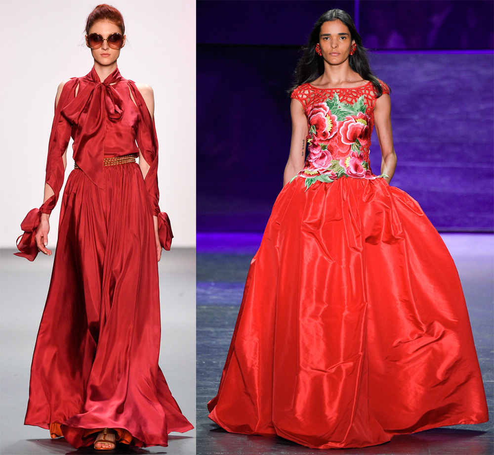 Robes rouges à la mode 2026